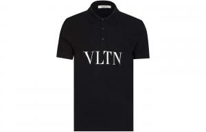 Valentino Мужская черная поло