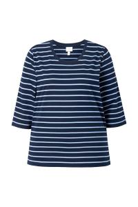 Рубашка Ulla Popken, темно-синий