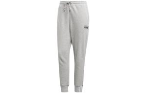 Трикотажные спортивные штаны женские серые Adidas Originals