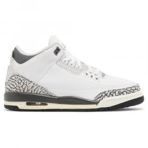 Кроссовки Nike Air Jordan 3 Retro GS Hide N' Sneak, белый/серый