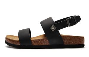 Пляжные сандалии женские черный Minnetonka