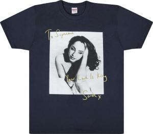 Футболка Supreme Sade T-Shirt 'Navy', синий