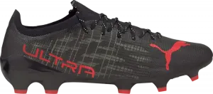 Бутсы Puma Ultra 1.3 FG AG Black Sunblaze, черный