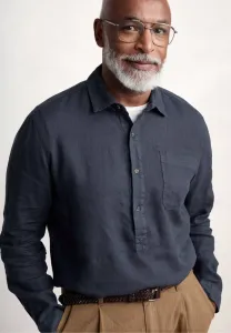 Рубашка художника Seasalt Cornwall, Navy Maritime