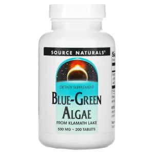 Source Naturals Сине-зеленые водоросли, 200 таблеток