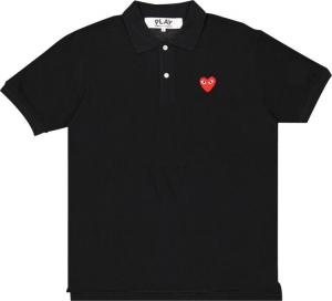 Поло Comme des Garçons PLAY Polo 'Black', черный