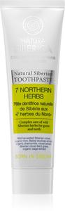 Натуральная сибирская зубная паста «7 северных трав» для уменьшения кровоточивости десен Natura Siberica, 100 гр