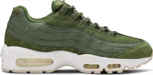 Кроссовки Nike Stussy x Air Max 95 'Olive', зеленый