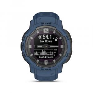Умные часы Garmin Instinct Crossover Solar Edition, 0.9", Bluetooth, синий