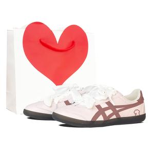 Onitsuka Tiger Дышащие низкие кроссовки для скейтбординга Unisex красный розовый