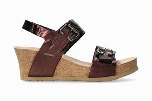Women's Lissandra Lightweight Walking Wedge Sandal In Chianti MEPHISTO, Chianti