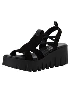 Сандалии на плоской подошве Tamaris, черный