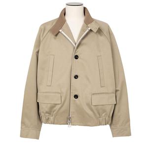 Пиджак чинос с эластичным низом Sacai, светлый umber