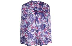 ISABEL MARANT Фиолетовая женская рубашка