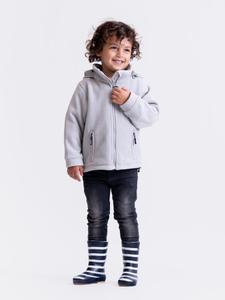 Флисовая куртка BMS, светло-серый