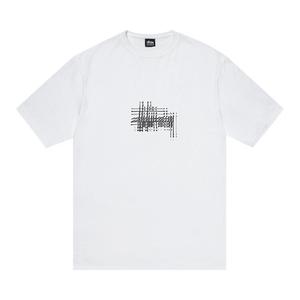 Футболка Stussy Refracted Tee, белый