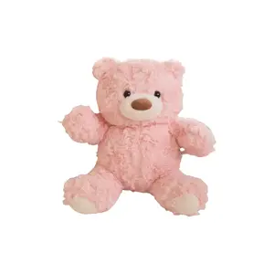 Плюшевая кукла Cartoon Bear высотой 26 см MAOGEGE, розовый