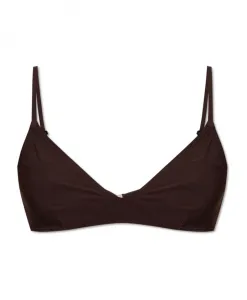 Верх от бикини Tory Burch, коричневый