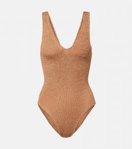 Купальник Sadie Hunza G, Metallic Cocoa