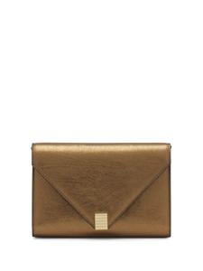 Lanvin кошелек-конверт на цепочке, коричневый