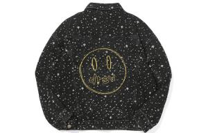 Джинсовая куртка с логотипом Letter Series Unisex Starry Night Drew House, цвет Starry Night