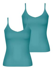 Sloggi Топ-спагетти ZERO Feel 2.0 в цвете QUIET TURQUOISE