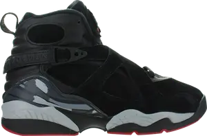 Кроссовки Air Jordan 8 Retro GS Bred, черный