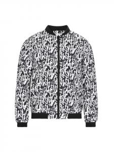 Куртка MO, цвет white black