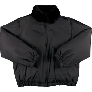 Пуховик Supreme x Burberry Shearling Collar Down Puffer Jacket 'Black', черный