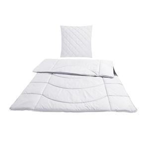 Комплект MY HOME Microlux  одеяло+подушка, теплое, белый