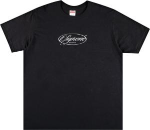 Футболка Supreme Classics Tee 'Black', черный