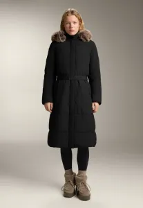 Длинное утепленное зимнее пальто primaloft с водоотталкивающими свойствами Oysho, Black