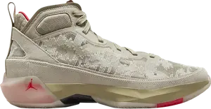 Кроссовки Air Jordan 37 Premium Rattan, коричневый