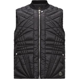 MONCLER GENIUS Стильная стеганая жилетка, Black