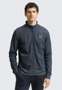 Толстовка TOM TAILOR MELANGE-OPTIK, Navy Fine Yd Stripe/Dark Blue