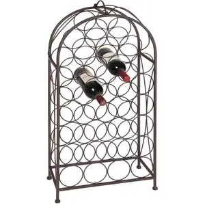 Держатель для бутылок Ambiente House «Подставка для бутылок, размер 93см - античный коричневый», (1 шт.) Ambiente Haus