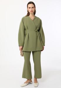 Блуза SET - Trousers Modanisa, зеленый