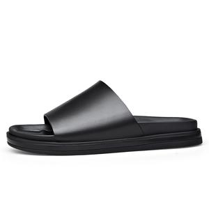 Romon Сандалии-слайдеры с резиновой подошвой, противоскользящие, мужские, черные