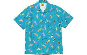 Рубашка с перьями Human Made, синий