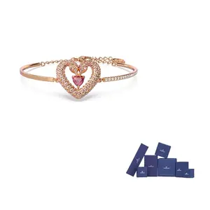 Swarovski Браслет с розовым золотым покрытием унисекс Gold