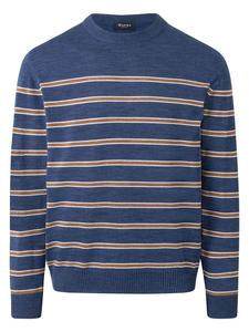 Maerz Muenchen Шерстяной свитер темно-синего цвета