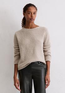 Джемпер Marc O'Polo LONGSLEEVE BOAT NECK, Chalky Mauve Melange/Light Grey