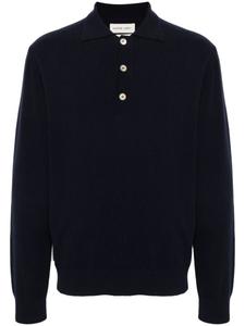 Шерстяная рубашка поло Another Polo Shirt 2.0 Another Aspect, синий