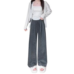 Вязаные спортивные штаны Unisex WARRIOR, темно-серый