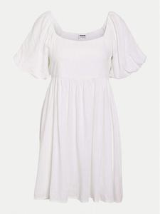 Летнее платье стандартный крой Leilani 27033018 Noisy May, белый