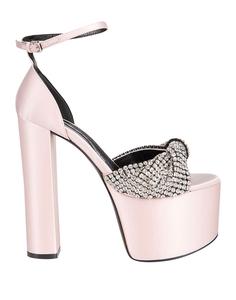 Сандалии Sergio Rossi, светло-розовый