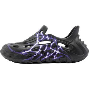 Детские сандалии с низким верхом, устойчивые к износу и скольжению, для подростков QIAODAN, черный