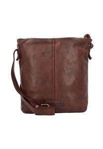 Сумка через плечо Submarine кожаная 23 см HAROLD'S, коричневый