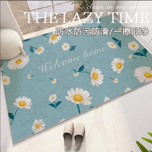 Budis Ковер 120х120 см для прихожей, pvc waterproof non-slip, настраиваемый, моющийся, floral fragrance 18