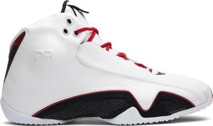 Кроссовки Air Jordan 21 OG White Varsity Red, белый